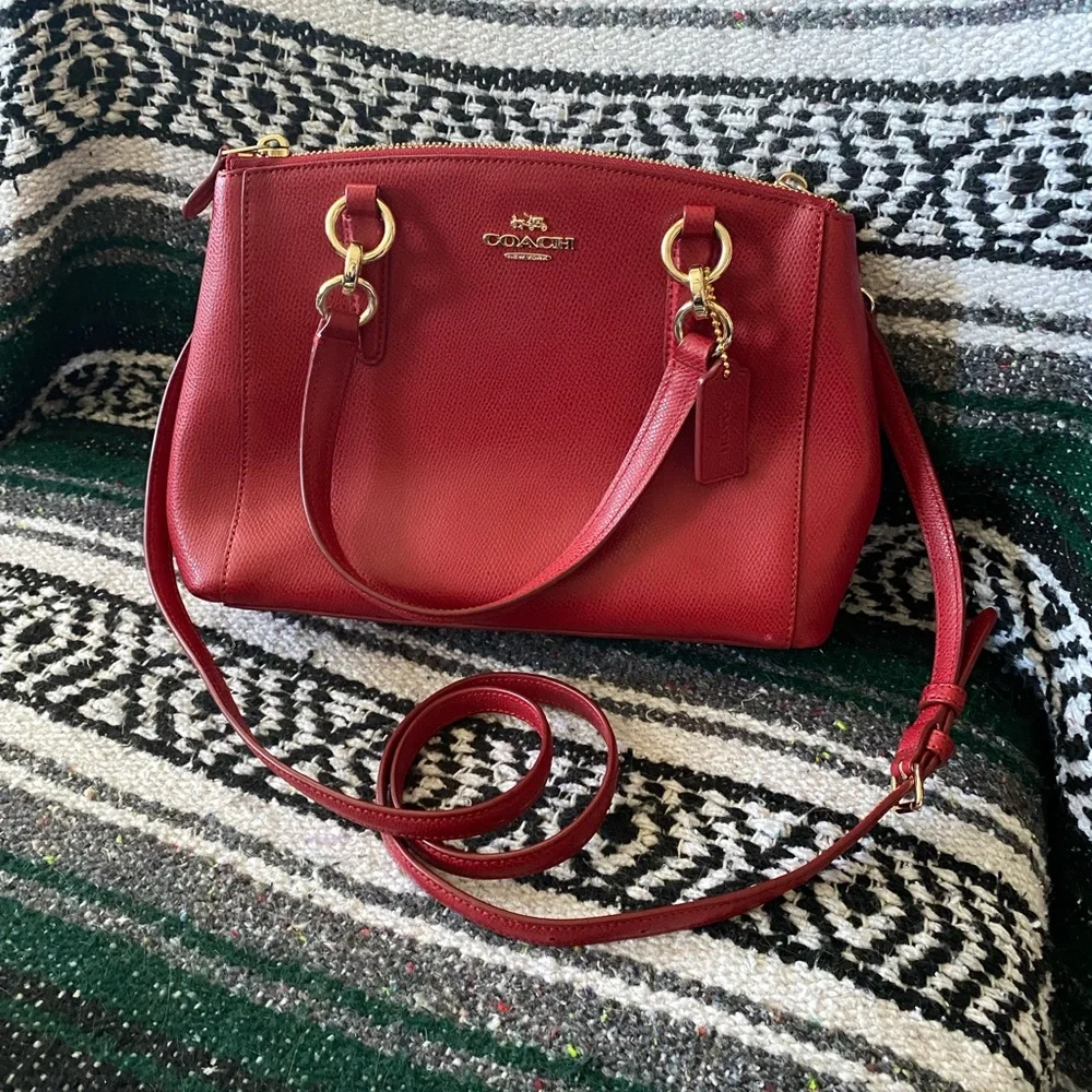 Coach XGrain Mini Christie Carryall - Picture 10 of 11